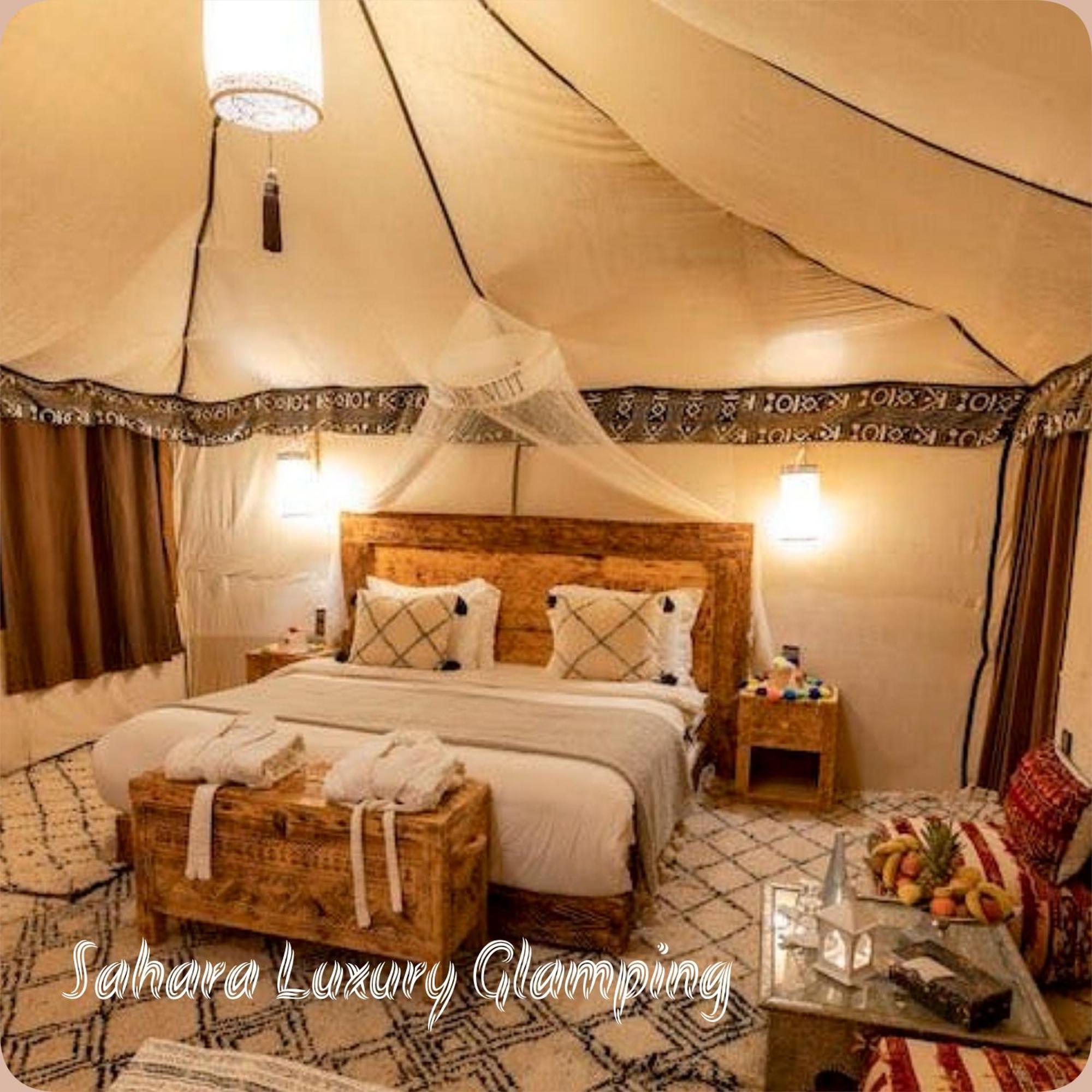 Sahara Luxury Glamping Hotell Merzouga Exteriör bild