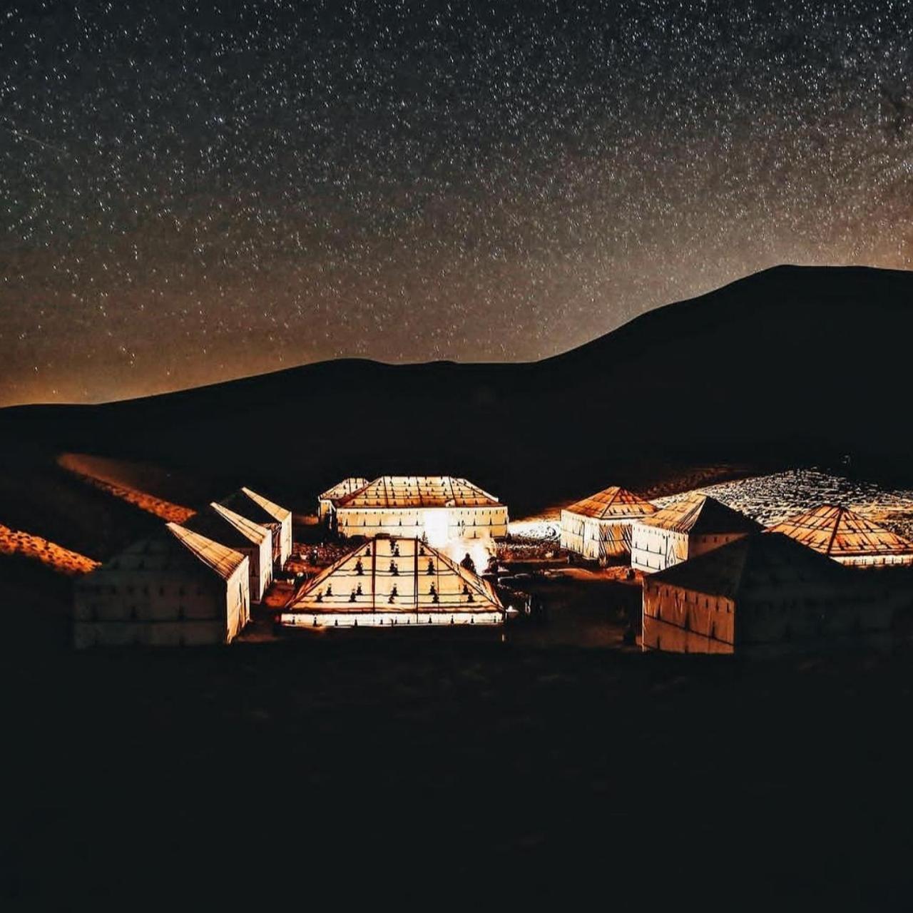 Sahara Luxury Glamping Hotell Merzouga Exteriör bild