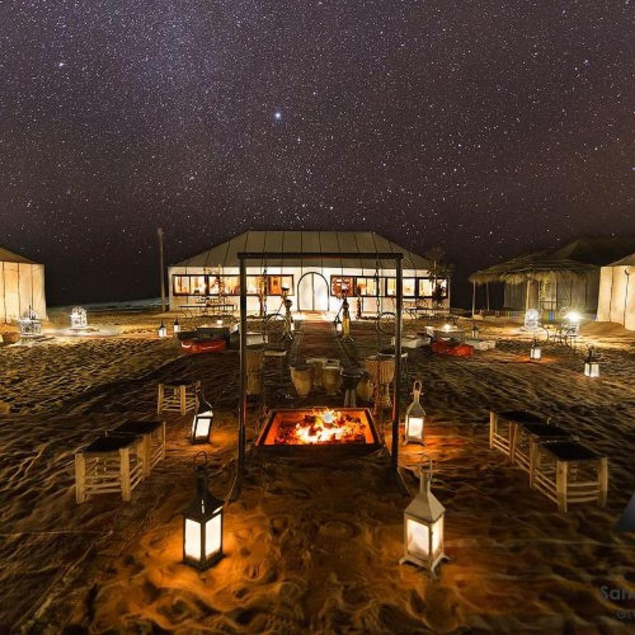 Sahara Luxury Glamping Hotell Merzouga Exteriör bild
